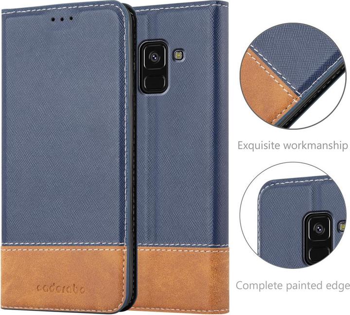 Produktbild Cadorabo X-Wallet Kunstlederkombi Hülle (Samsung Galaxy A8 (2018))