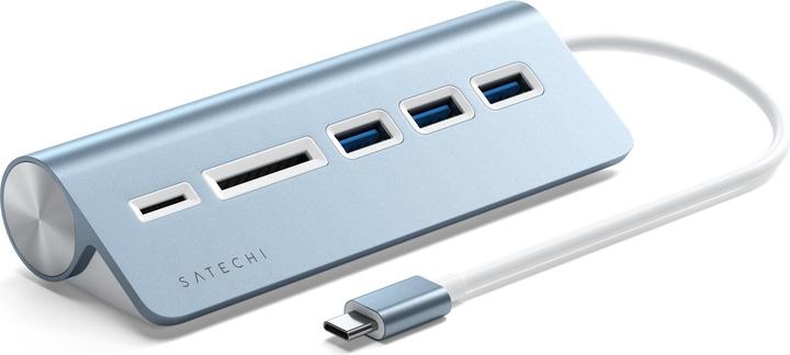 Image du produit Satechi Hub USB-C en aluminium (USB-C, 5 Ports)