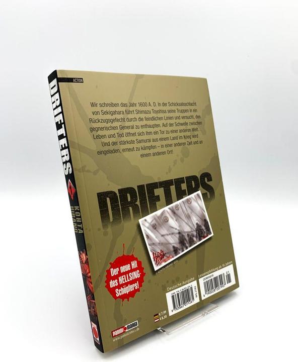Actual product image Panini Drifters 1 (German, Kohta Hirano, 2011)