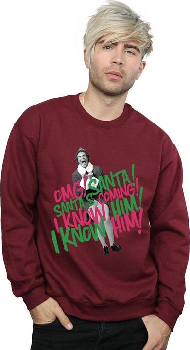 Produktbild Elf Santa's Coming Sweatshirt (L)