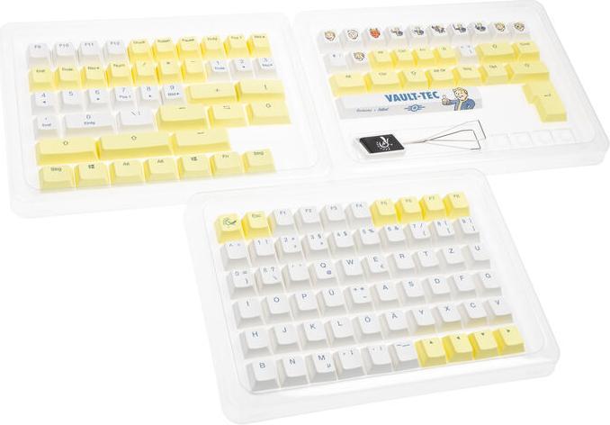 Ducky x Fallout Keycap Set - 132 Stück, ISO (DE)