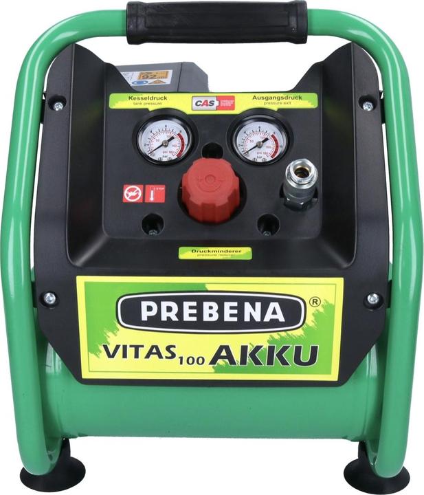 Produktbild Prebena Akku-Kompressor Vitas 100-Akku ohne Akku u.Ladegerät (8 Bar, 5 l)