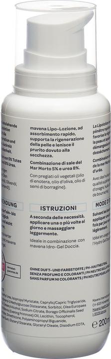 Produktbild Mavena Lipolotion (Körpercreme, 200 ml)