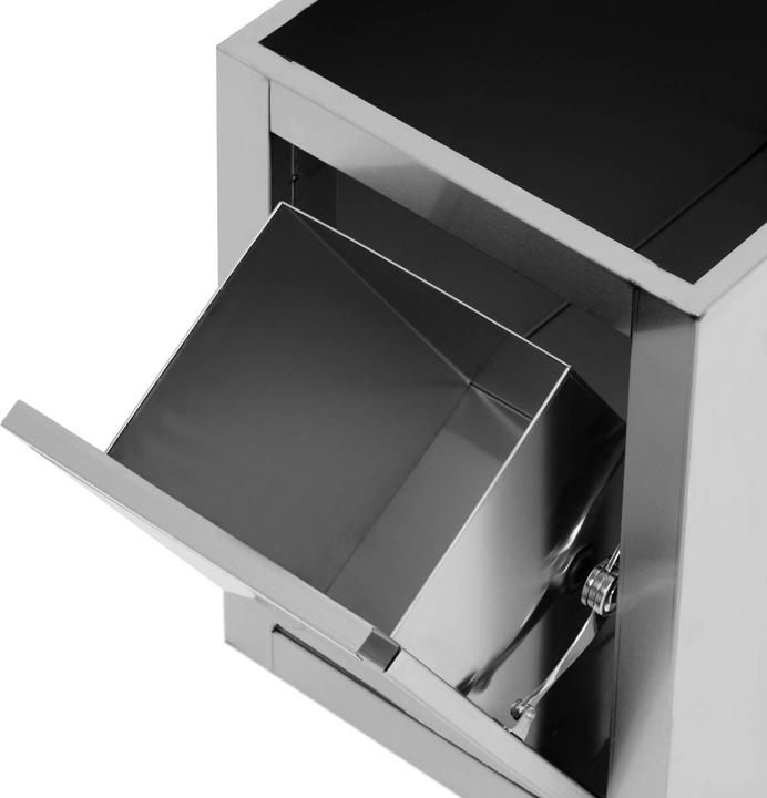 Produktbild Royal Catering Mülleimer Unterbaumodell 40 x 66 x 58,5 cm 125 l kippbar Edelstahl-Abfalleimer (125 l)