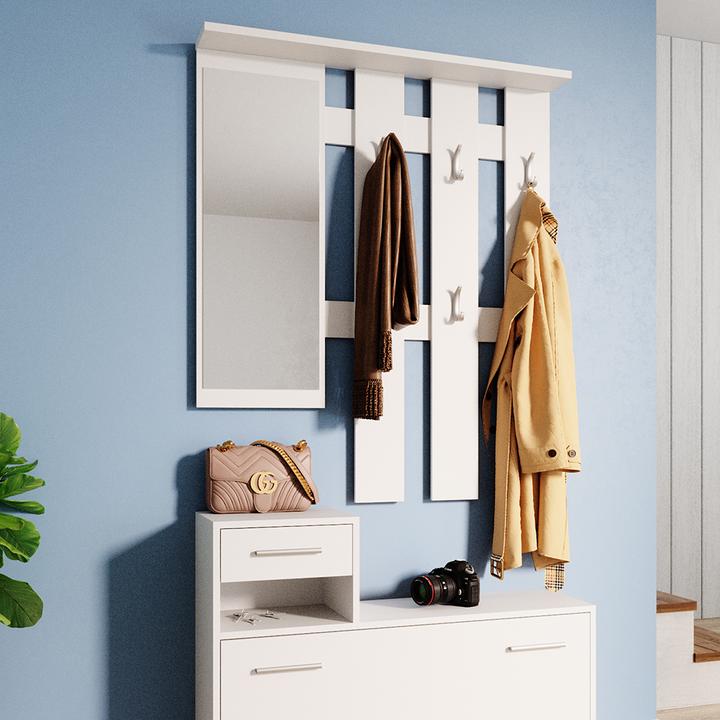 Image du produit Vichy Garderobe Billy, Weiss, 100 x 111.6 cm