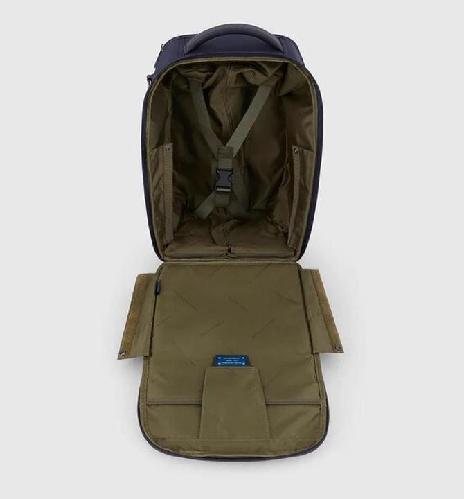 Actual product image Piquadro Letter - 2-wheel backpack trolley (20 l, Hand luggage (up to 50 litres))