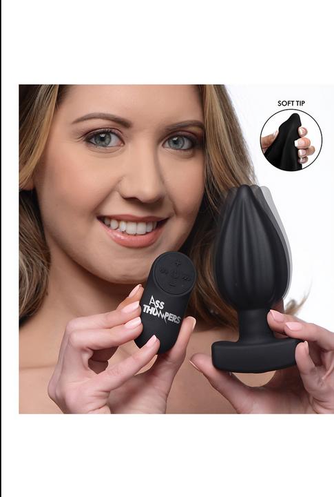 Actual product image XR Brands The Assterisk VibrationsAnalplug