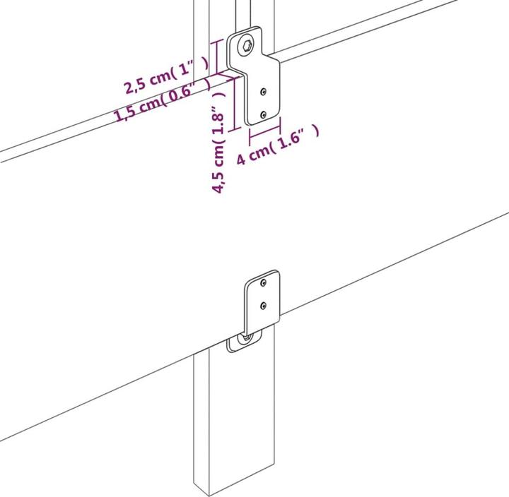 Immagine prodotto VidaXL Kiriakoula (103 x 16 x 128 cm)