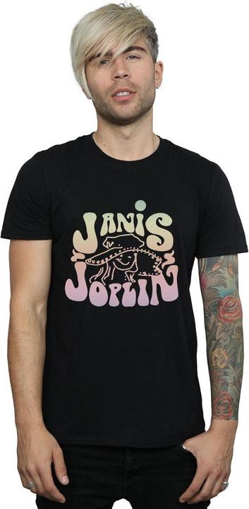 Produktbild Janis Joplin Pastel Logo TShirt (XXL)