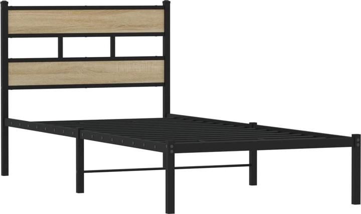 Produktbild VidaXL Metallbett Bettgestell Bett Lattenrost Doppelbett ohne Matratze 183x213cm (183 x 213 cm)