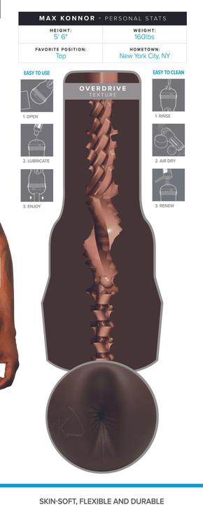Actual product image Fleshlight Fleshjack Boys - Max Konnor Overdrive