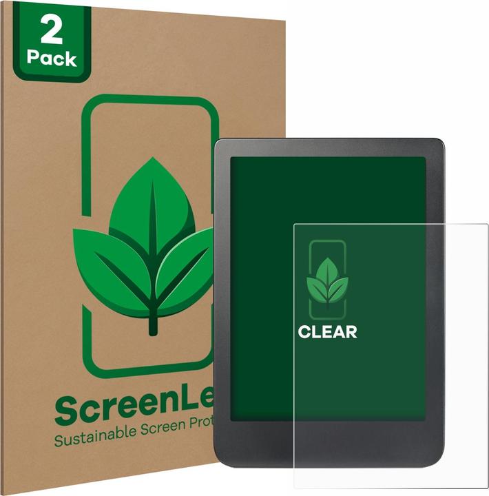 Actual product image ScreenLeaf Protective film sustainable screen protector screen protector film clear transparent