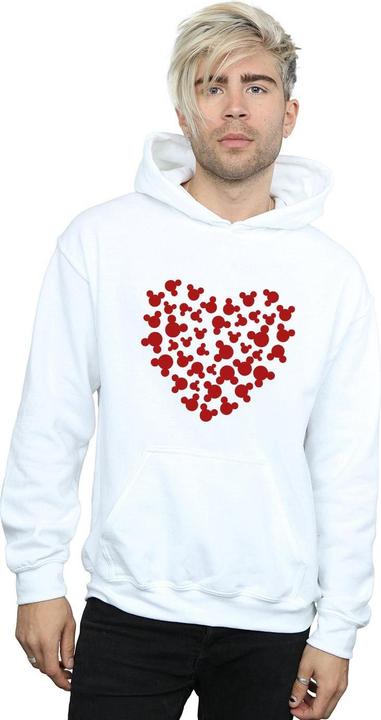 Image du produit Disney - Sweat à capuche MICKEY MOUSE HEART SILHOUETTE - Homme (L)