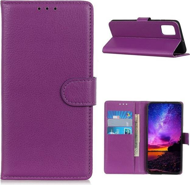 Produktbild MU Classic Litchi Leder Bookcover Series (Samsung Galaxy A72 5G)