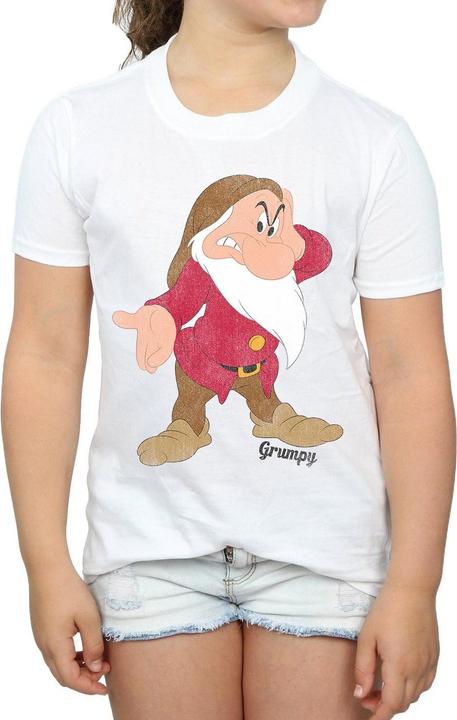 Produktbild Disney Snow White And The Seven Dwarves Classic Grumpy TShirt Mädchen (140, 146)