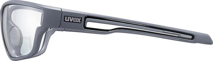 Actual product image Uvex Sports Sportstyle 806 V (Grey, Mat, Variomatic, supravision)