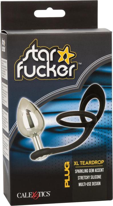 Actual product image CalExotics California Exotics Star Fucker XL Teardrop Plug