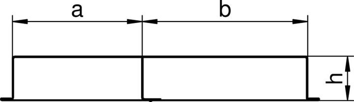 Productafbeelding OBO Bettermann Vertr Vloerkoker 2-delig S2 25038 (Kabelopening, 200 cm)
