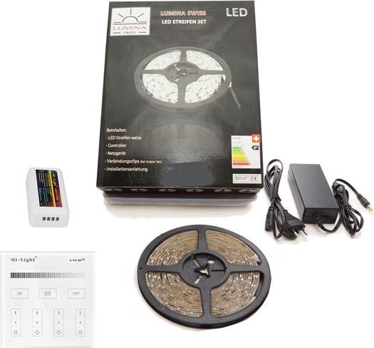 Immagine prodotto Lumina Swiss Set di strisce LED 1m HD neutre per interni Smartpanel (Bianco neutro, 100 cm, Interno)