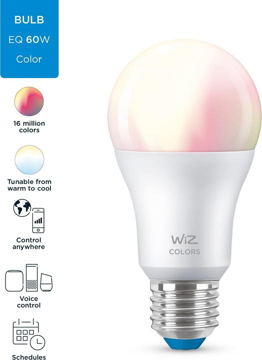 Productafbeelding WiZ Afstembare witte kleur standaard (E27, 60 W, 806 lm, 1 x, F)