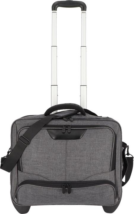 Dermata Business Trolley Office Case aus Canvas 44,5 cm (31 l, Handgepäck (bis 50l))