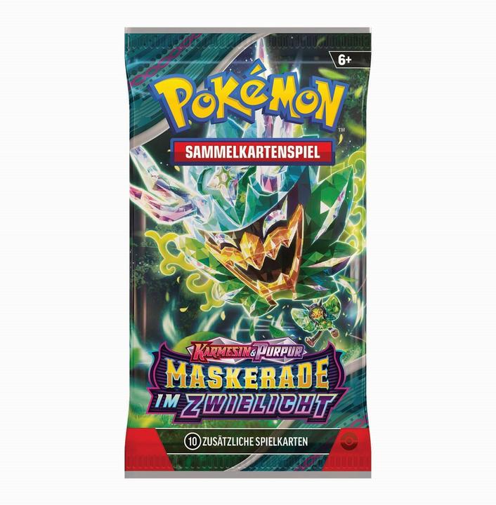 Actual product image Pokémon Pokemon Maskerade im Zwielicht Booster Pack (German, Booster Pack)