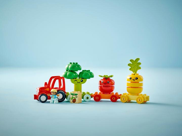 Actual product image LEGO Fruit and vegetable tractor (10982)