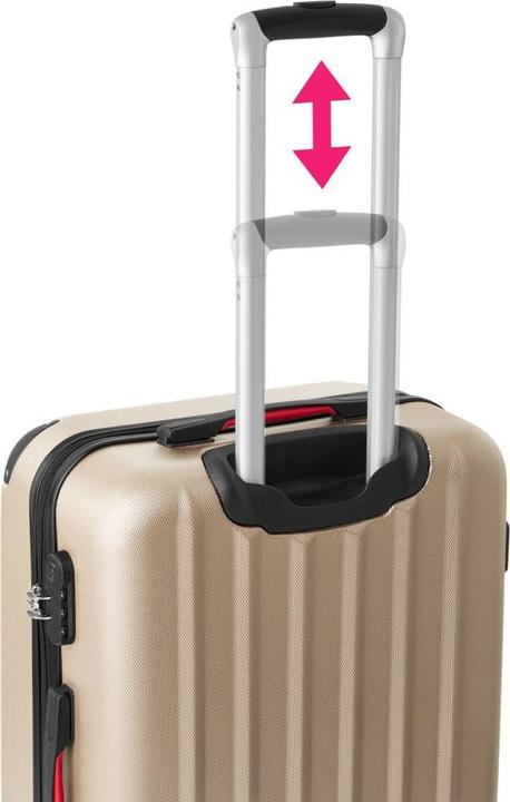 Produktbild tectake Hartschalenkoffer (90 l, L (90 - 115l))