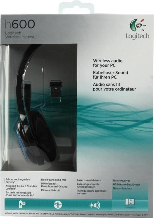 Productafbeelding Logitech H600 (Draadloze, USB-A)
