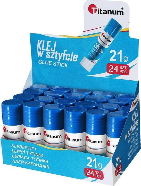 Actual product image Titanum Glue stick 21g (24 pieces)