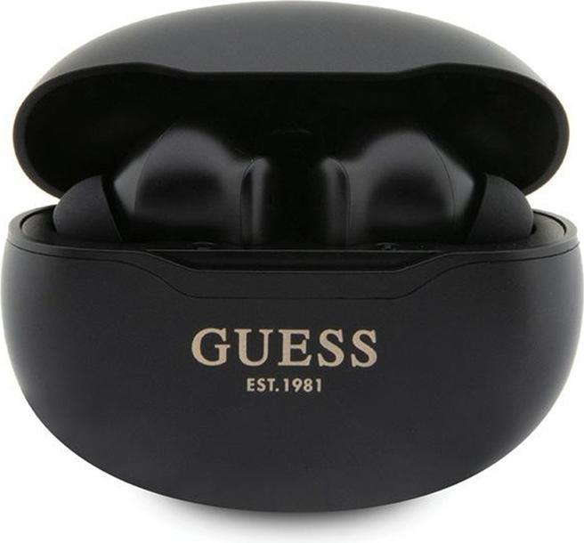 Image du produit Guess słuchawki Bluetooth GUTWST50EK TWS + stacja dokująca czarny/black Classic EST (6 h, Sans fil)