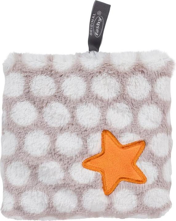 Image du produit Fashy coussin chauffant pois et étoile grain colza housse amovible/lavable (15 x 15 cm)