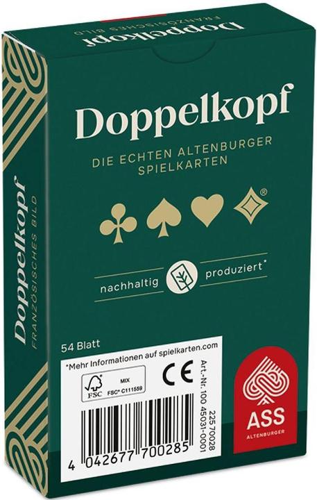 Produktbild ASS Altenburg ASS Altenburger:FSC Doppelkopf, französ (Deutsch)