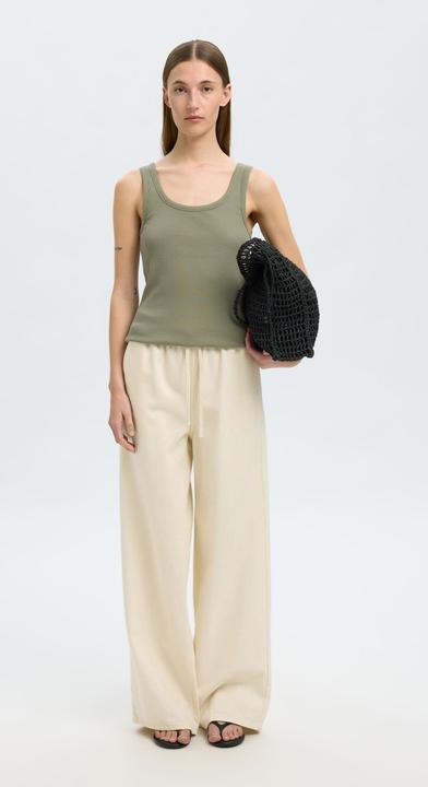 Produktbild Selected Femme Rippmuster Baumwoll Tanktop (M)