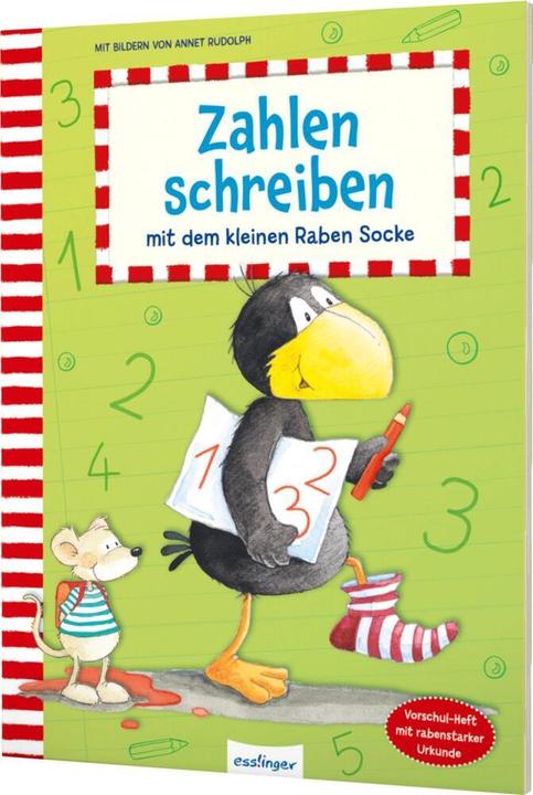 Image du produit Zahlen schreiben mit dem kleinen Raben Socke (Allemand, Annet Rudolph, 2017)