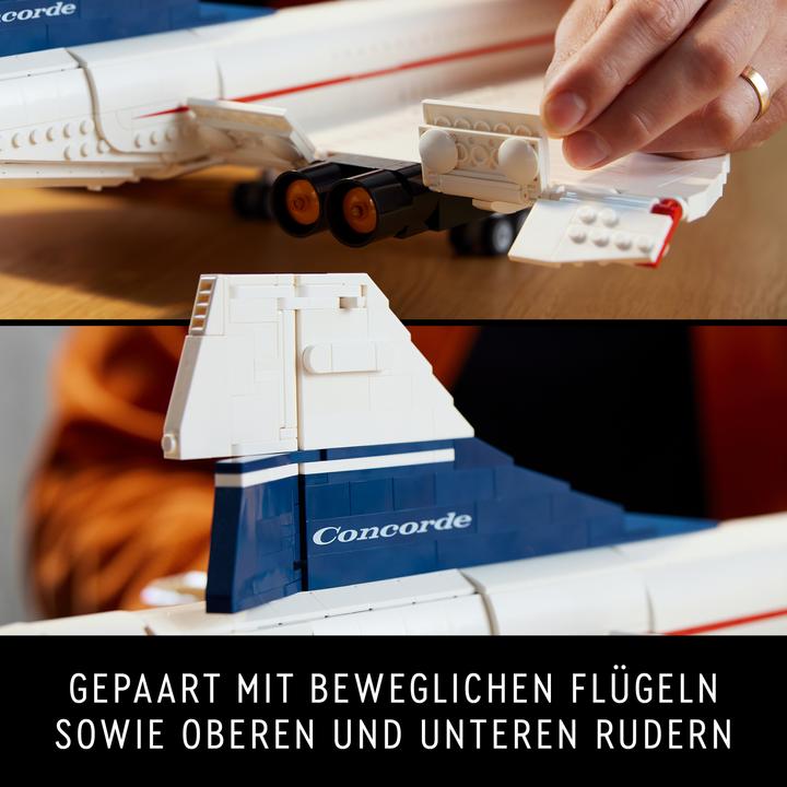 Actual product image LEGO Concorde (10318, LEGO Icons, LEGO Rare Sets)