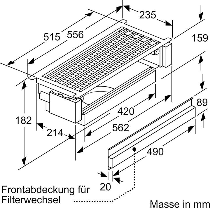 Actual product image Bosch Hausgeräte DWZ1IX1C6