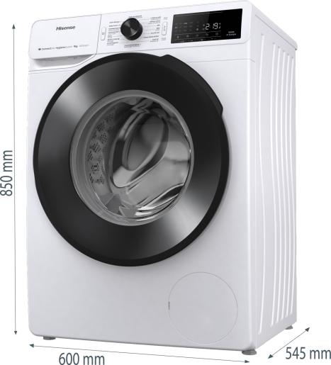 Image du produit Hisense WF3V943BW/BLX (9 kg, Gauche)