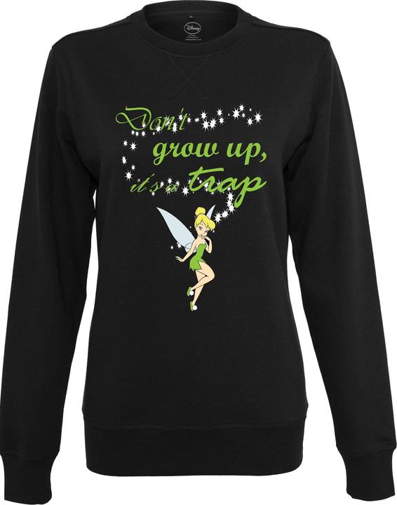 Image du produit Merchcode Ladies Tinkerbell Dont Grow Up Crewneck (XS)
