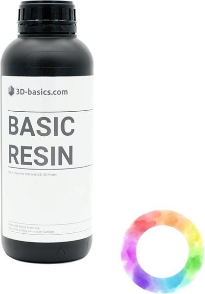Actual product image 3d-basics BASIC Resin Colorant transparent dark red (Transparent)