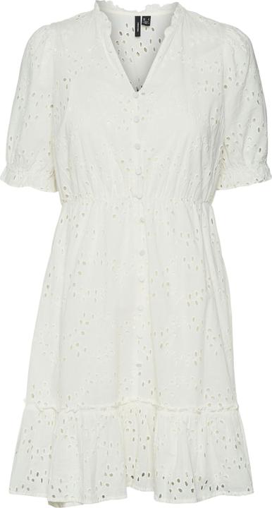 Vero Moda Broderie Anglaise Kurzkleid