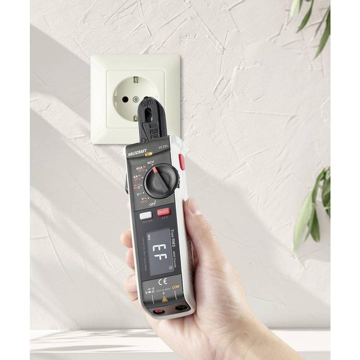 Actual product image Voltcraft VC371 Current clamp digital CAT III 600V Display (Counts): 4000 (CAT III 600V)
