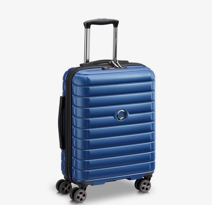 Immagine prodotto Delsey Walizka SHADOW 5.0 55cm SLIM 4 DOUBLE WHEELS CABIN TROLLEY CASE NIEBIESKI (50 l, Bagaglio a mano (fino a 50 litri))