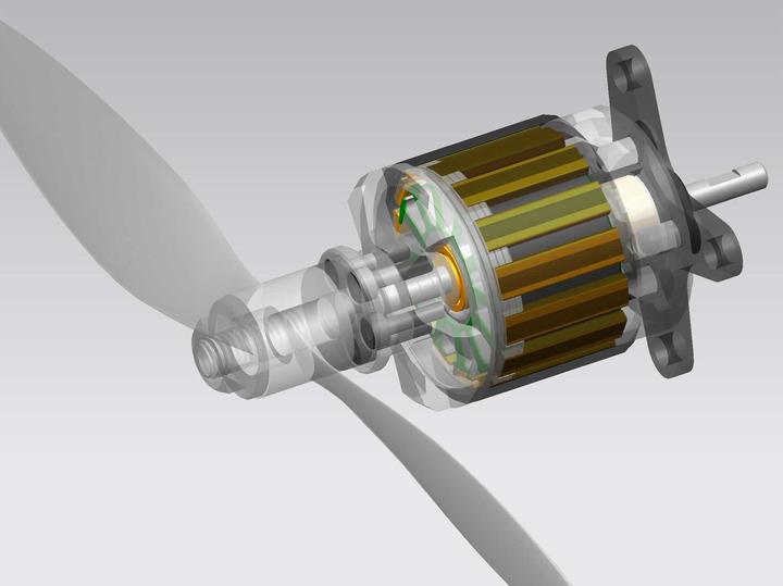 Immagine prodotto Planet-Hobby Joker 2834-5,5 V3 1500 KV Motore senza spazzole
