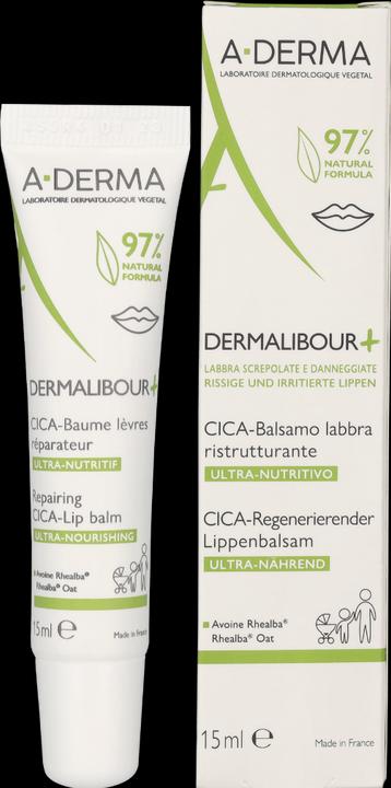 Immagine prodotto A-Derma Dermalibour+ Balsamo riparatore Cica-Lip (15 ml)