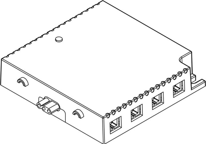 Actual product image L&S Mec-Driver Verteiler, 8-fach 24 V weiss