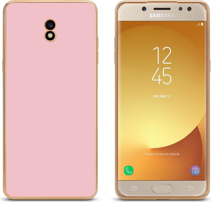 Immagine prodotto Cadorabo Custodia per Samsung Galaxy J7 2017 in TPU con protezione della fotocamera Stile LM130 (Samsung Galaxy J7 2017)