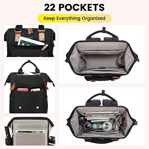 Image du produit Only-Bags.Store Sac à dos pour ordinateur portable, sac à dos scolaire 15,6 pouces pour adolescents avec pochette