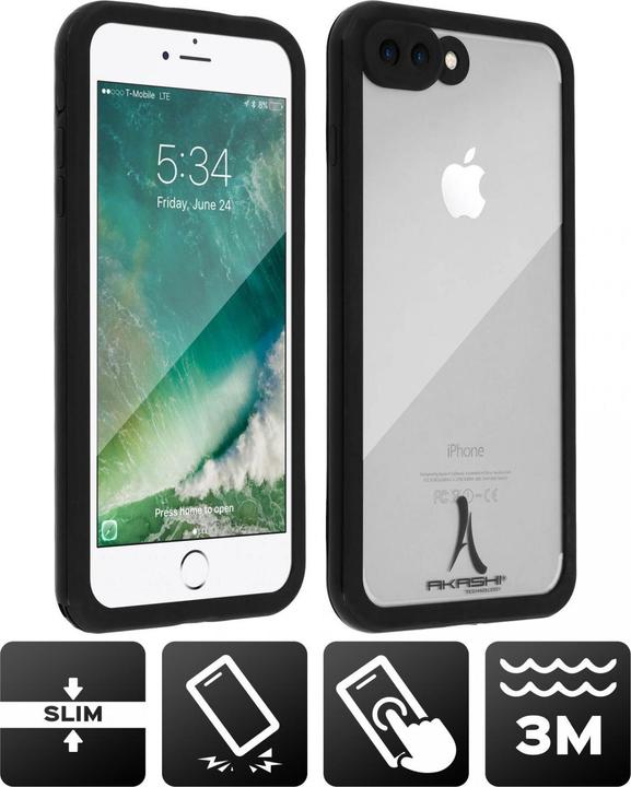 Immagine prodotto Akashi COQUE IMPERMEABILE IP68 IPHONE 8/7/6S/6 PLUS (Apple iPhone 8 Plus)