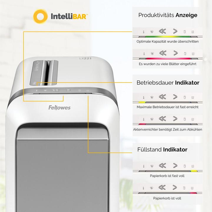 Immagine prodotto Fellowes Powershred LX221 (Microtaglio)